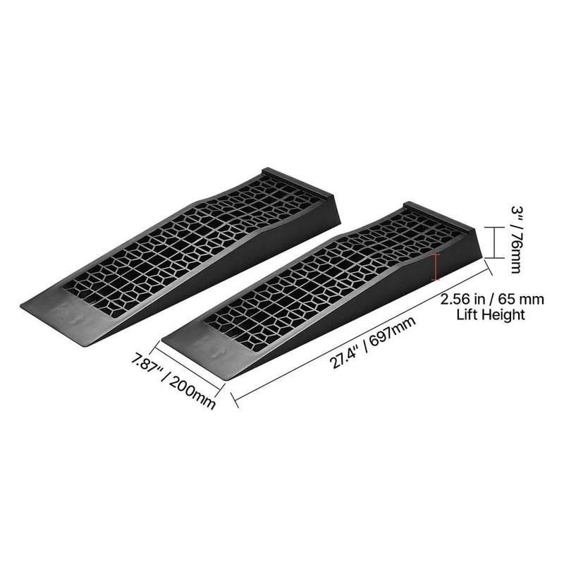 Low Profile Heavy Duty Car Service Ramps 5