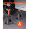 Heavy Duty Ton Jack Stands Adjustable Height Pair With Double Locking Safety 1