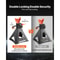 Heavy Duty Ton Jack Stands Adjustable Height Pair With Double Locking Safety 2