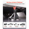 Heavy Duty Ton Jack Stands Adjustable Height Pair With Double Locking Safety 4