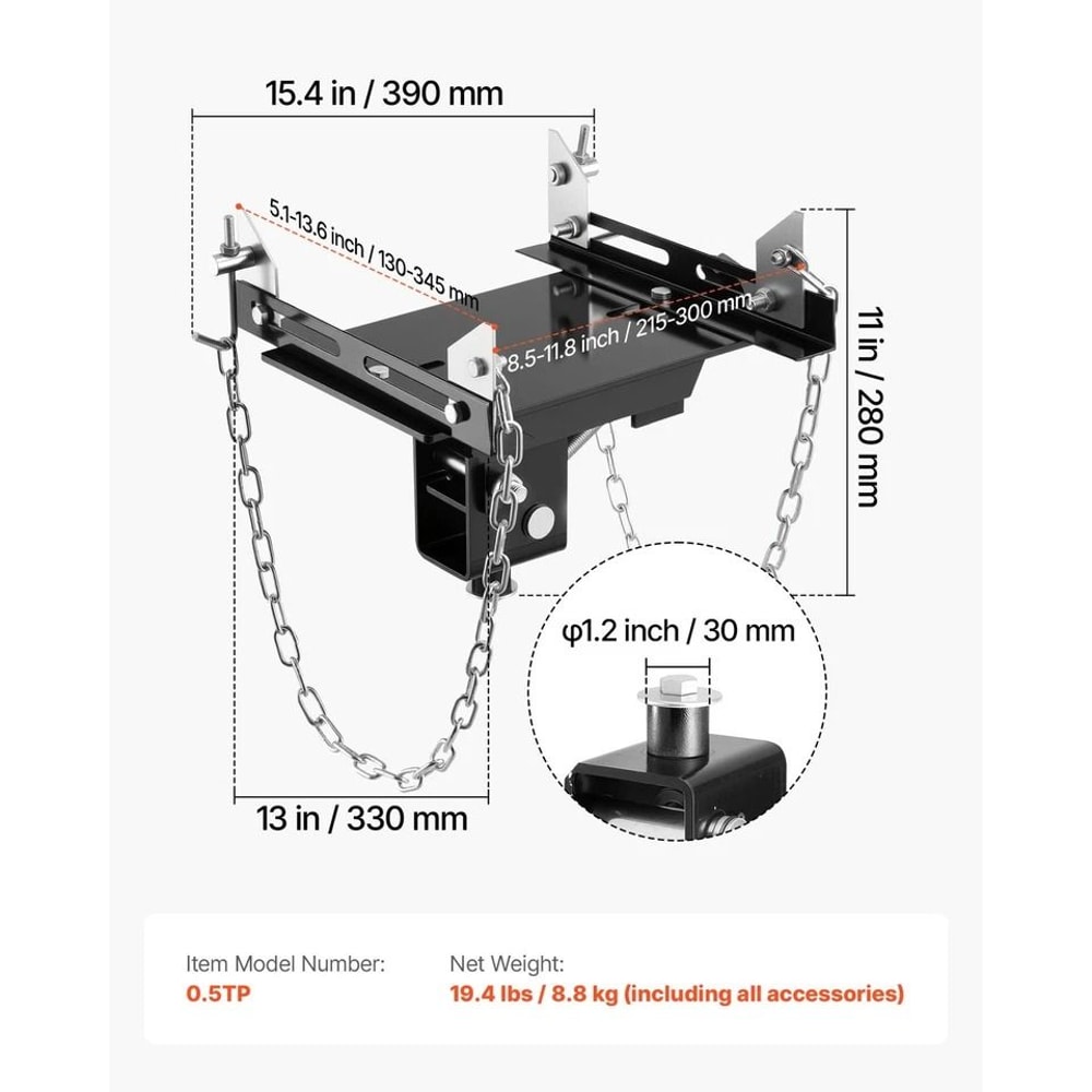 Transmission Jack Adapter HeavyDuty Lift Accessory 2