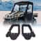 Soft UTV Cab Enclosure Upper Doors Zipper Set For Hisun Durable Replacement UTV Door Zippers 0