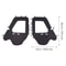 Soft UTV Cab Enclosure Upper Doors Zipper Set For Hisun Durable Replacement UTV Door Zippers 5