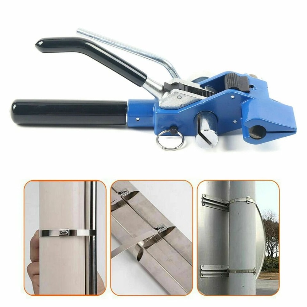 Heavy Duty Stainless Steel Cable Tie Tool Zip Tie Fastener Gun 1