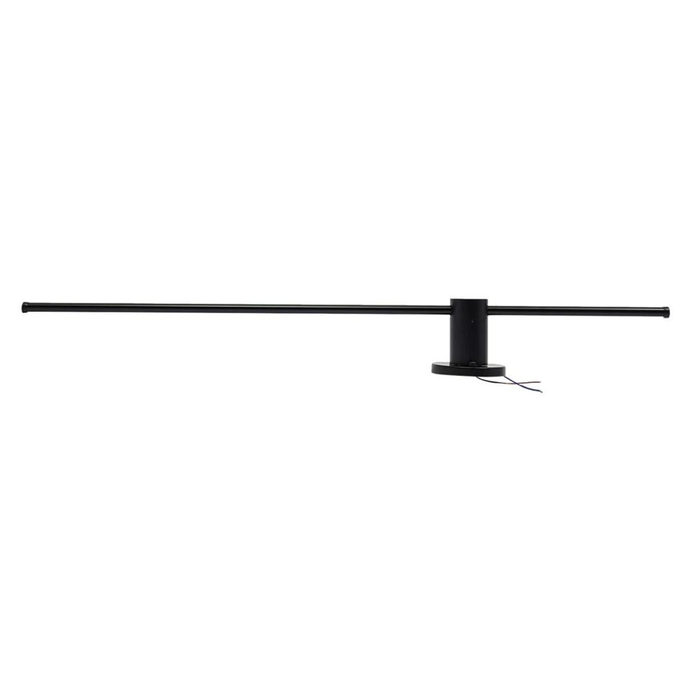 Modern Black LED Wall Light Linear Wall Lamp Sleek Indoor Outdoor Lighting 2