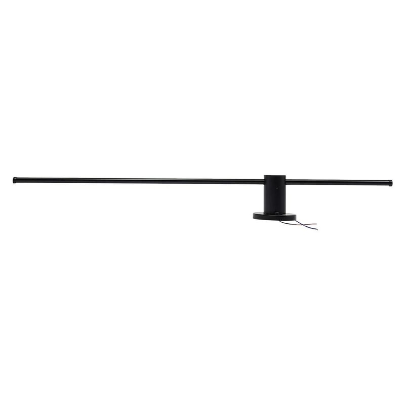 Modern Black LED Wall Light Linear Wall Lamp Sleek Indoor Outdoor Lighting 2