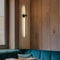 Modern Black LED Wall Light Linear Wall Lamp Sleek Indoor Outdoor Lighting 3