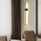 Modern Black LED Wall Light Linear Wall Lamp Sleek Indoor Outdoor Lighting 4