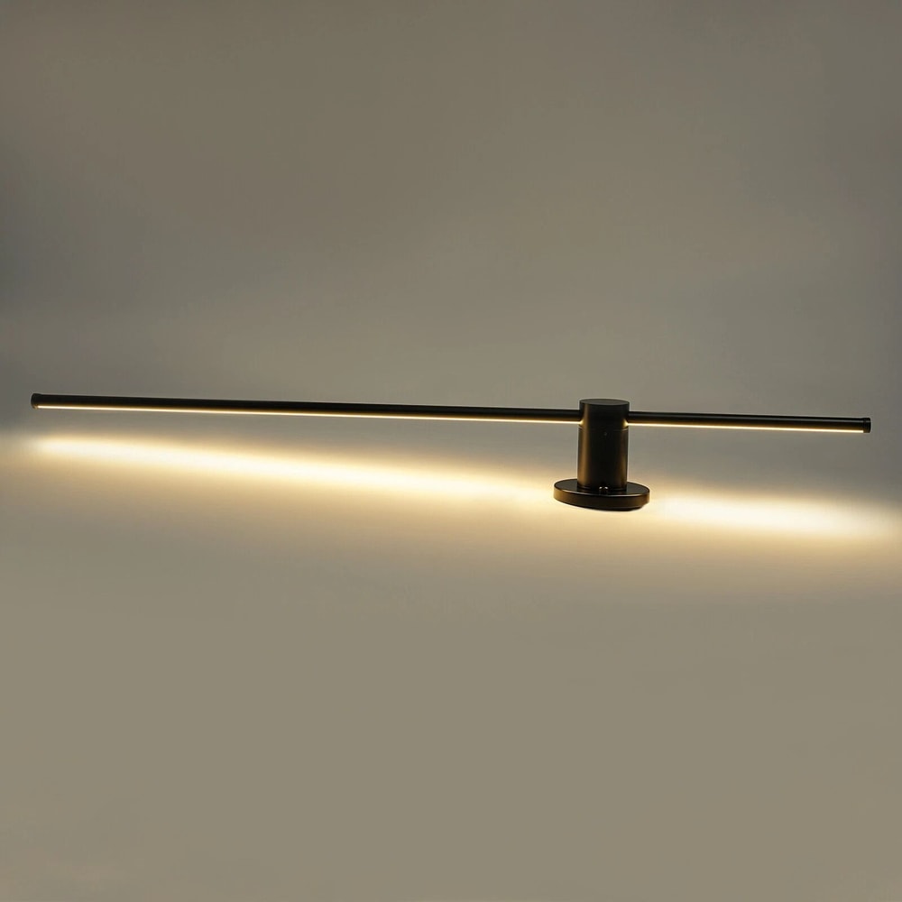 Modern Black LED Wall Light Linear Wall Lamp Sleek Indoor Outdoor Lighting 6