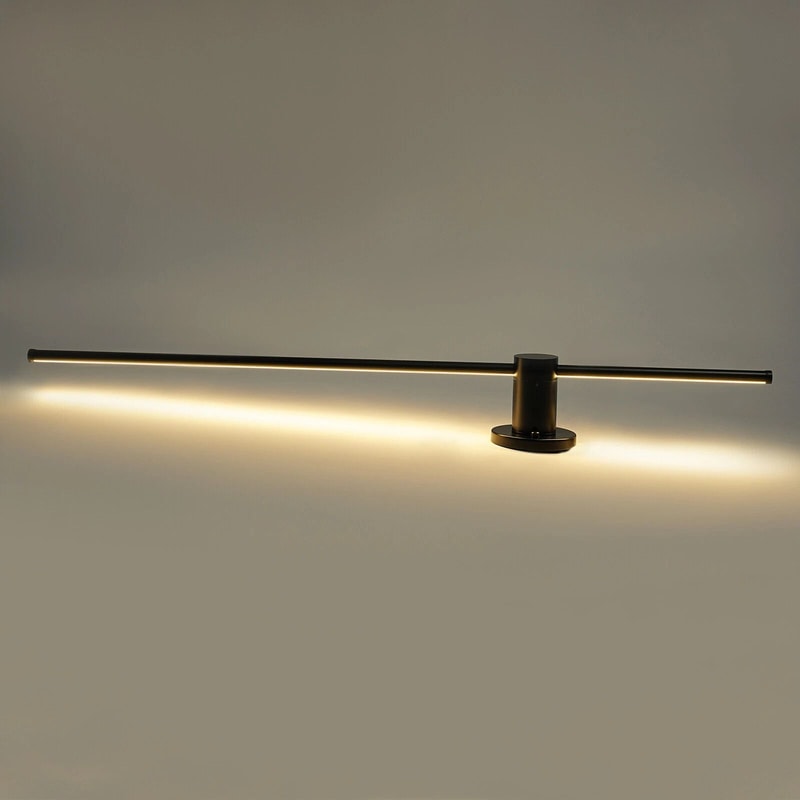 Modern Black LED Wall Light Linear Wall Lamp Sleek Indoor Outdoor Lighting 6