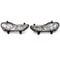 Premium Front Bumper Fog Lights Turn Signal Lamps For Ford Escape 3