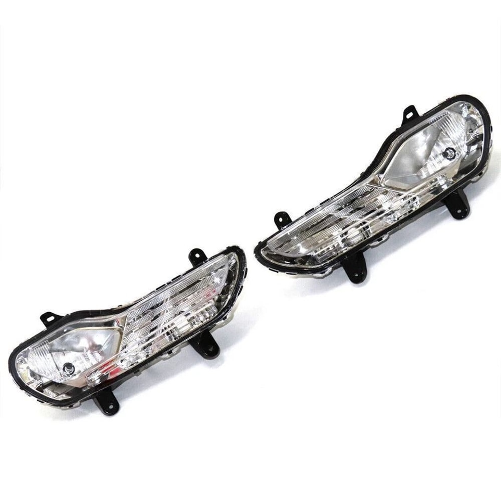 Premium Front Bumper Fog Lights Turn Signal Lamps For Ford Escape 4