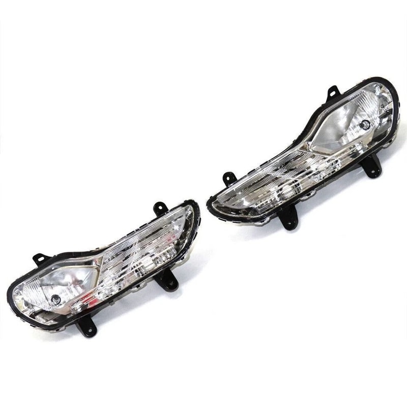 Premium Front Bumper Fog Lights Turn Signal Lamps For Ford Escape 4