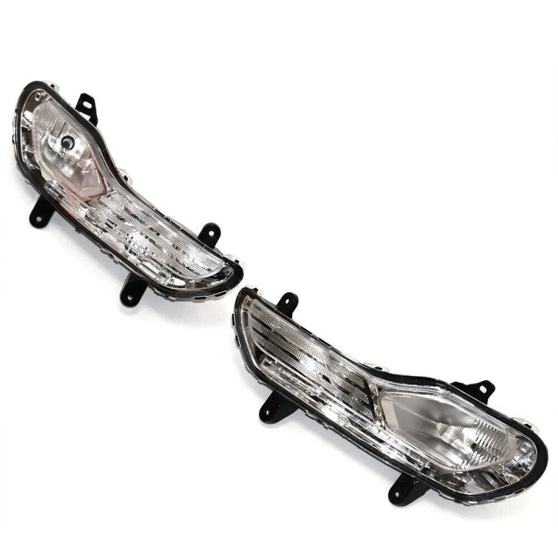 Premium Front Bumper Fog Lights Turn Signal Lamps For Ford Escape 9