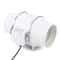 Quiet Ventilation Fan Inline Duct Fan Mixed Flow Exhaust 0