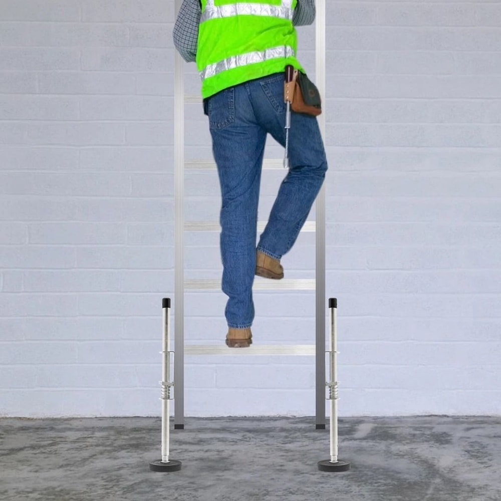 Extension Ladder Leveler Stabilizer Legs Adjustable Ladder Safety Tool 1