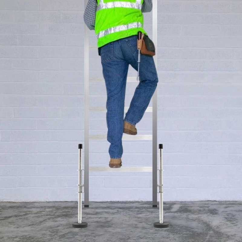 Extension Ladder Leveler Stabilizer Legs Adjustable Ladder Safety Tool 1