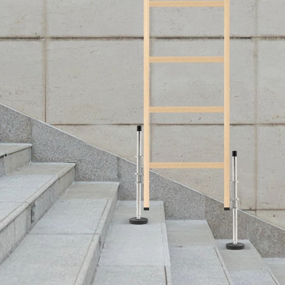 Extension Ladder Leveler Stabilizer Legs Adjustable Ladder Safety Tool 2