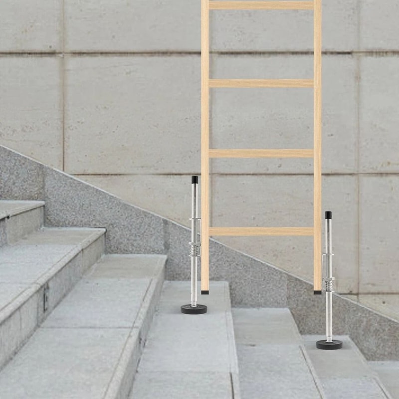 Extension Ladder Leveler Stabilizer Legs Adjustable Ladder Safety Tool 2