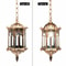 Vintage Industrial Outdoor Pendant Light Fixture Classic Bronze Ceiling Lamp With Socket 5