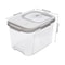 Rice Dispenser Dry Food Storage Container Premium Rice Storage Organizer With Measuring Cup 3