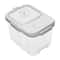 Rice Dispenser Dry Food Storage Container Premium Rice Storage Organizer With Measuring Cup 5