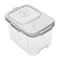 Rice Dispenser Dry Food Storage Container Premium Rice Storage Organizer With Measuring Cup 5
