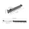 Premium Pull Out Broom Mop Storage Rack Wall Organizer With Hooks 0