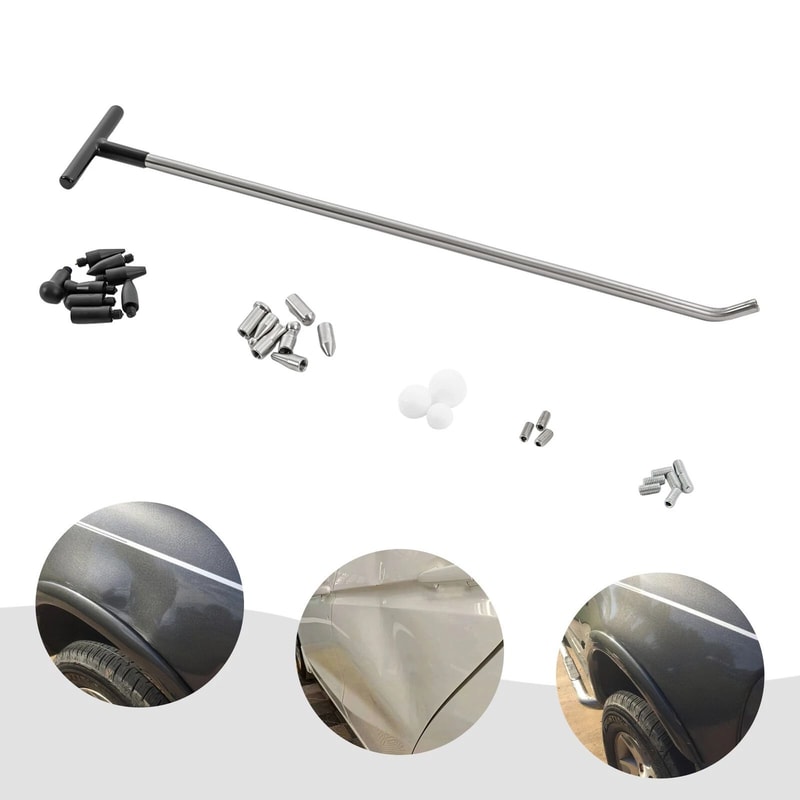 Ultimate DIY Paintless Dent Repair Kit Professional Grade PDR Tool Set Durable Dent Removal Tools 6