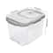 Premium Rice Dispenser Dry Food Storage Container With Measuring Cup Compact Tabletop Storage Box 2