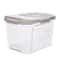 Premium Rice Dispenser Dry Food Storage Container With Measuring Cup Compact Tabletop Storage Box 3