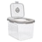 Premium Rice Dispenser Dry Food Storage Container With Measuring Cup Compact Tabletop Storage Box 4