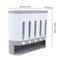 Premium Wall Mounted Dry Food Storage Dispenser Space Saving Cereal Rice Grain Organizer 1
