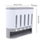 Premium Wall Mounted Dry Food Storage Dispenser Space Saving Cereal Rice Grain Organizer 1