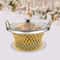 Premium Round Buffet Chafing Dish With Lid Stainless Steel Catering Food Warmer 2