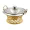 Premium Round Buffet Chafing Dish With Lid Stainless Steel Catering Food Warmer 5