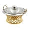 Premium Round Buffet Chafing Dish With Lid Stainless Steel Catering Food Warmer 5