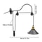 Vintage Industrial Gooseneck Lamp Wall Sconce Metal Pulley Light Fixture 3
