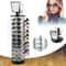 Rotating Sunglasses Display Stand With Mirror Organizer Rack 4