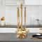 Premium Gold Kitchen Utensil Set With Stand Stainless Steel 1
