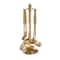 Premium Gold Kitchen Utensil Set With Stand Stainless Steel 5