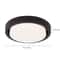 Modern LED Ceiling Light Flush Mount Acrylic Lamp Energy Efficient Living Room Lighting 4