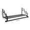 Durable Wall Mounted Coat Rack With Wrought Iron Coat Rack Shelf Hanging Rod Space Saving Closet O 1