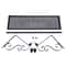 Durable Wall Mounted Coat Rack With Wrought Iron Coat Rack Shelf Hanging Rod Space Saving Closet O 2