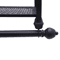 Durable Wall Mounted Coat Rack With Wrought Iron Coat Rack Shelf Hanging Rod Space Saving Closet O 4