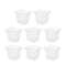 Clear Polycarbonate Size Food Pan Set With Lids Commercial Storage Prep Pans 1