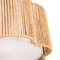Rustic Rattan Ceiling Light Fixture Boho Flush Mount Chandelier Lamp 7