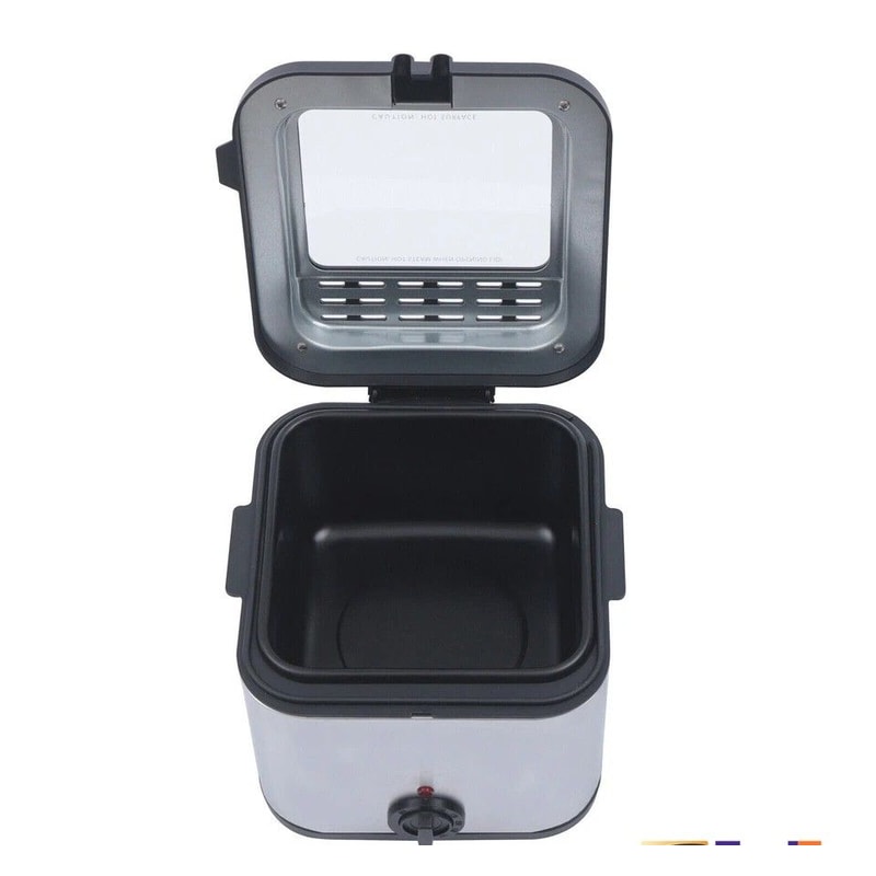 Household Mini Electric Deep Fryer Compact Deep Fryer For Crispy Home Cooking 1