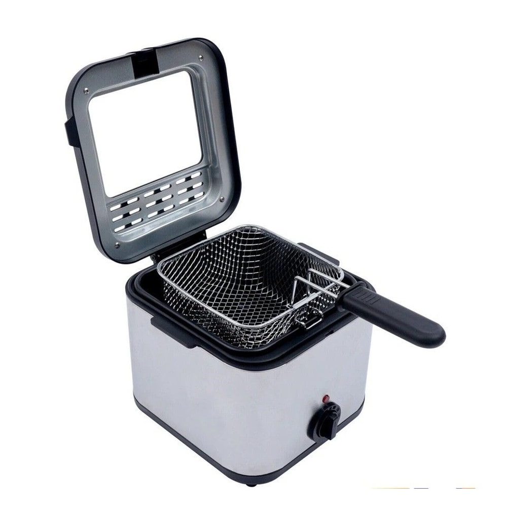 Household Mini Electric Deep Fryer Compact Deep Fryer For Crispy Home Cooking 0