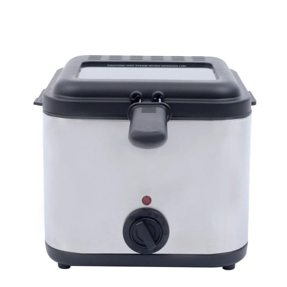 Household Mini Electric Deep Fryer Compact Deep Fryer For Crispy Home Cooking 3